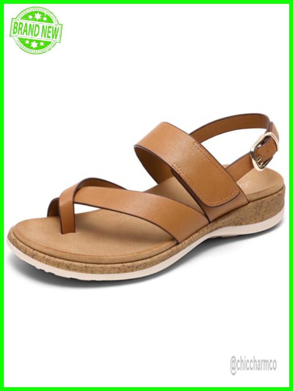 Orthopedic Arch Support Sandals Comfortable Thong Flip Flops Adjustable Ankle